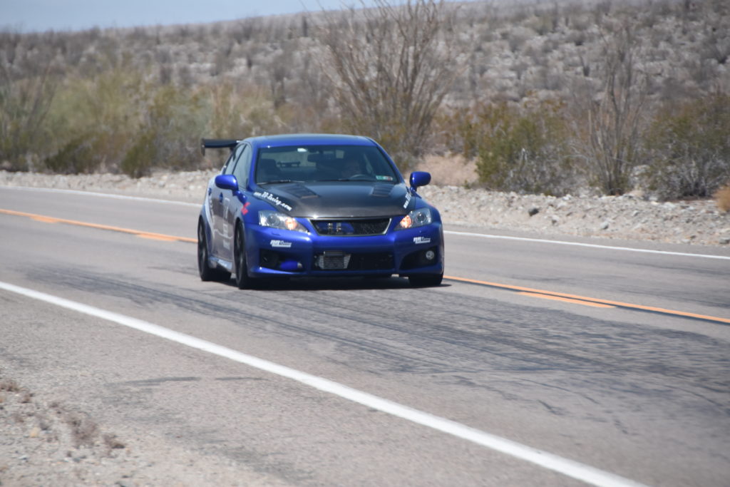 RR Racing Supercharged ISF at Borrego Desser